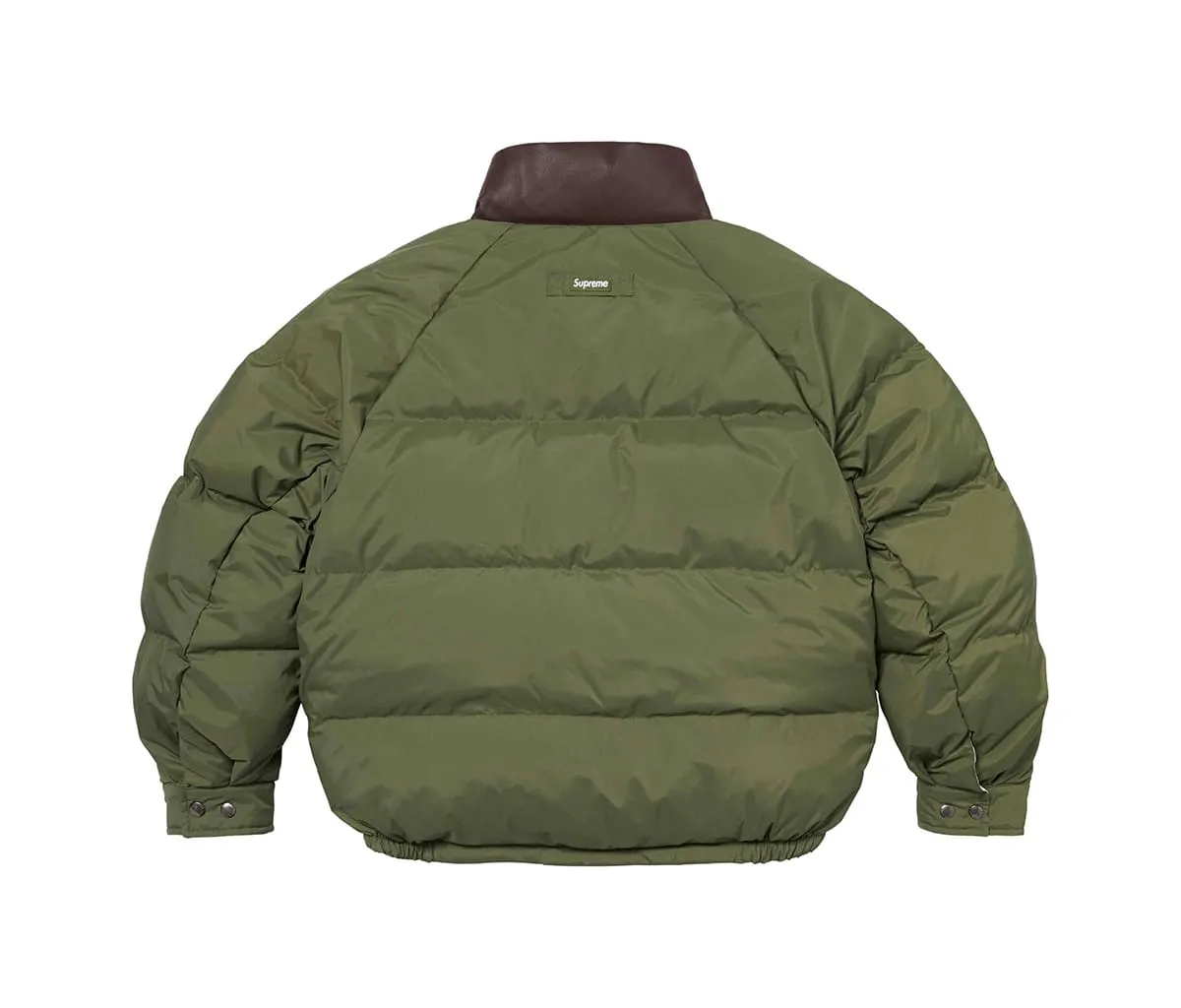 Supreme Reversible Down Puffer Jacket Purple