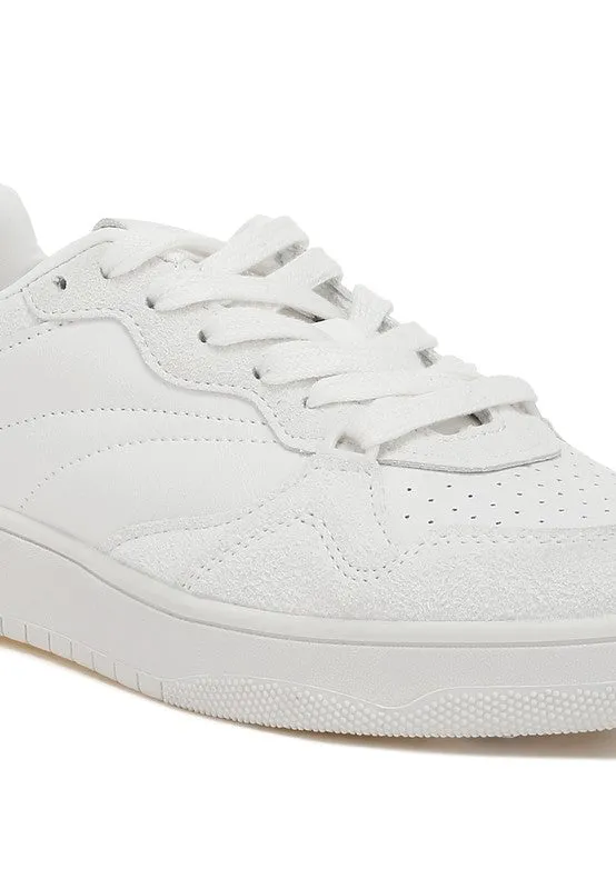 Surfer Faux Leather Casual Sneakers