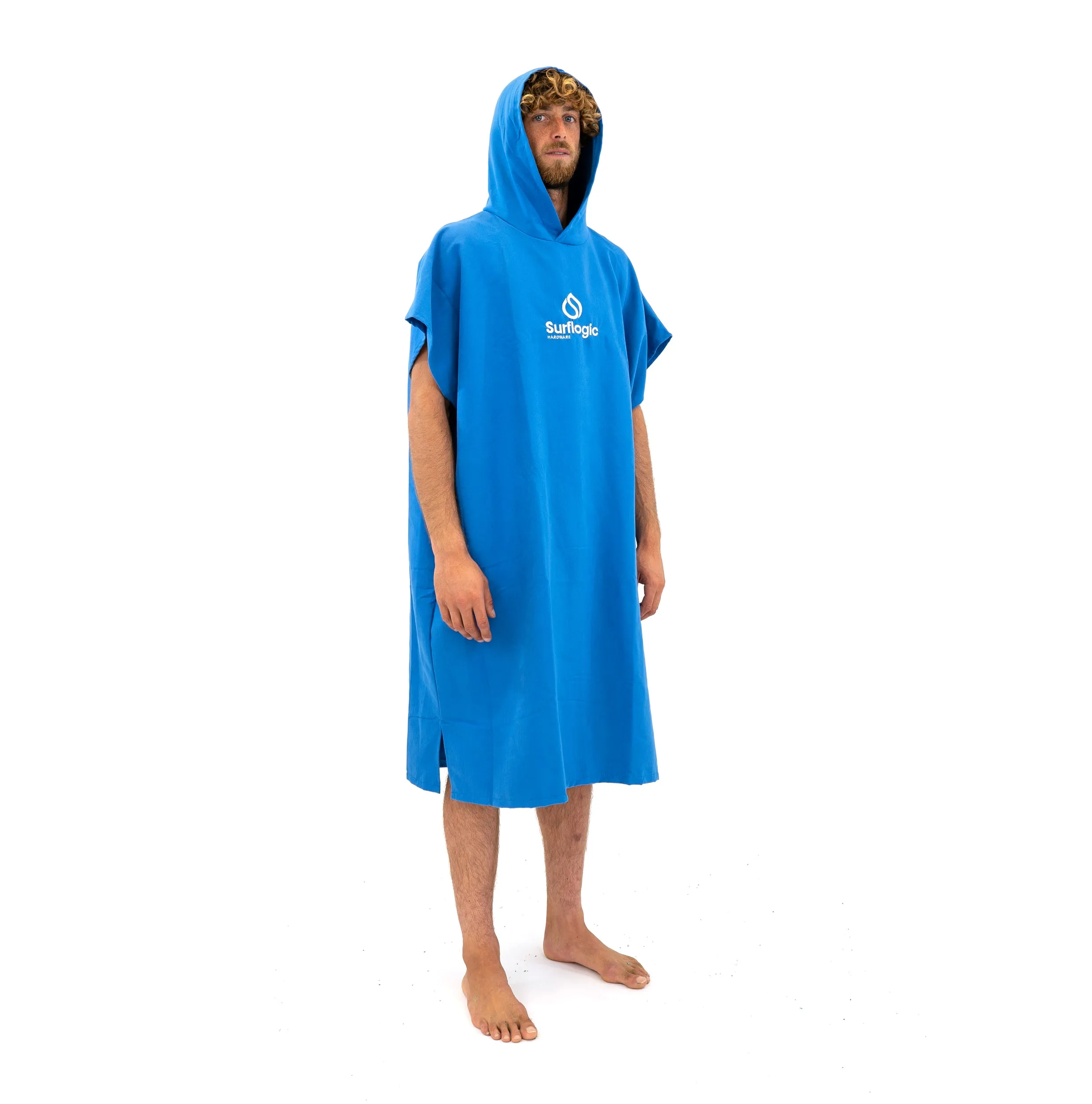 Surflogic Microfibre Hooded Towel - Blue