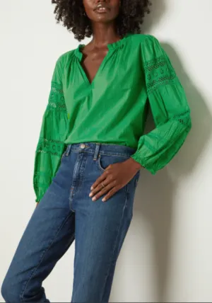 Taylor Cotton Lace Top
