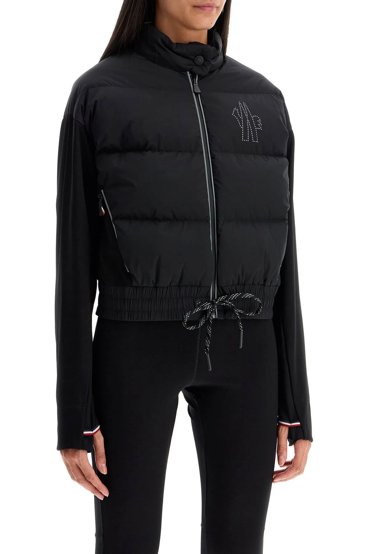 technical jersey down jacket