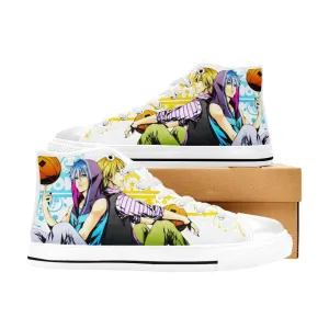 Tetsuya Kuroko Basketball Shoes High Tops Sneakers for Kids and Adults