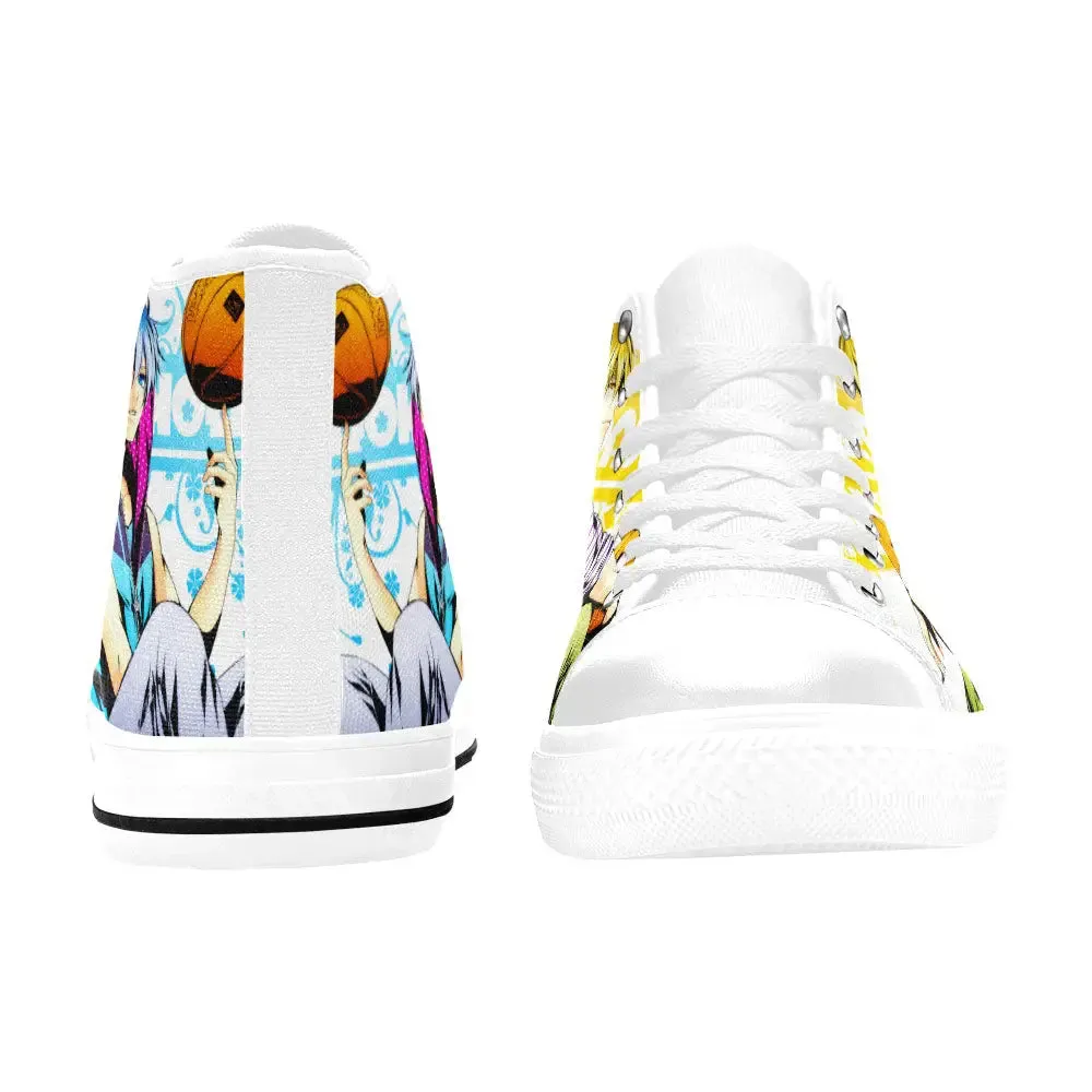 Tetsuya Kuroko Basketball Shoes High Tops Sneakers for Kids and Adults