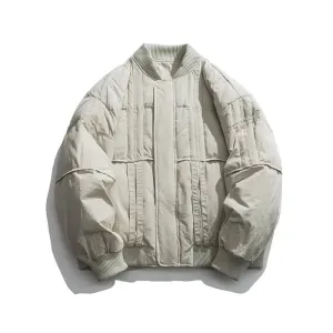 Thickened Baseball Down Jacket