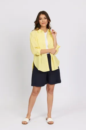 Tide Shirt - Lemon Stripe
