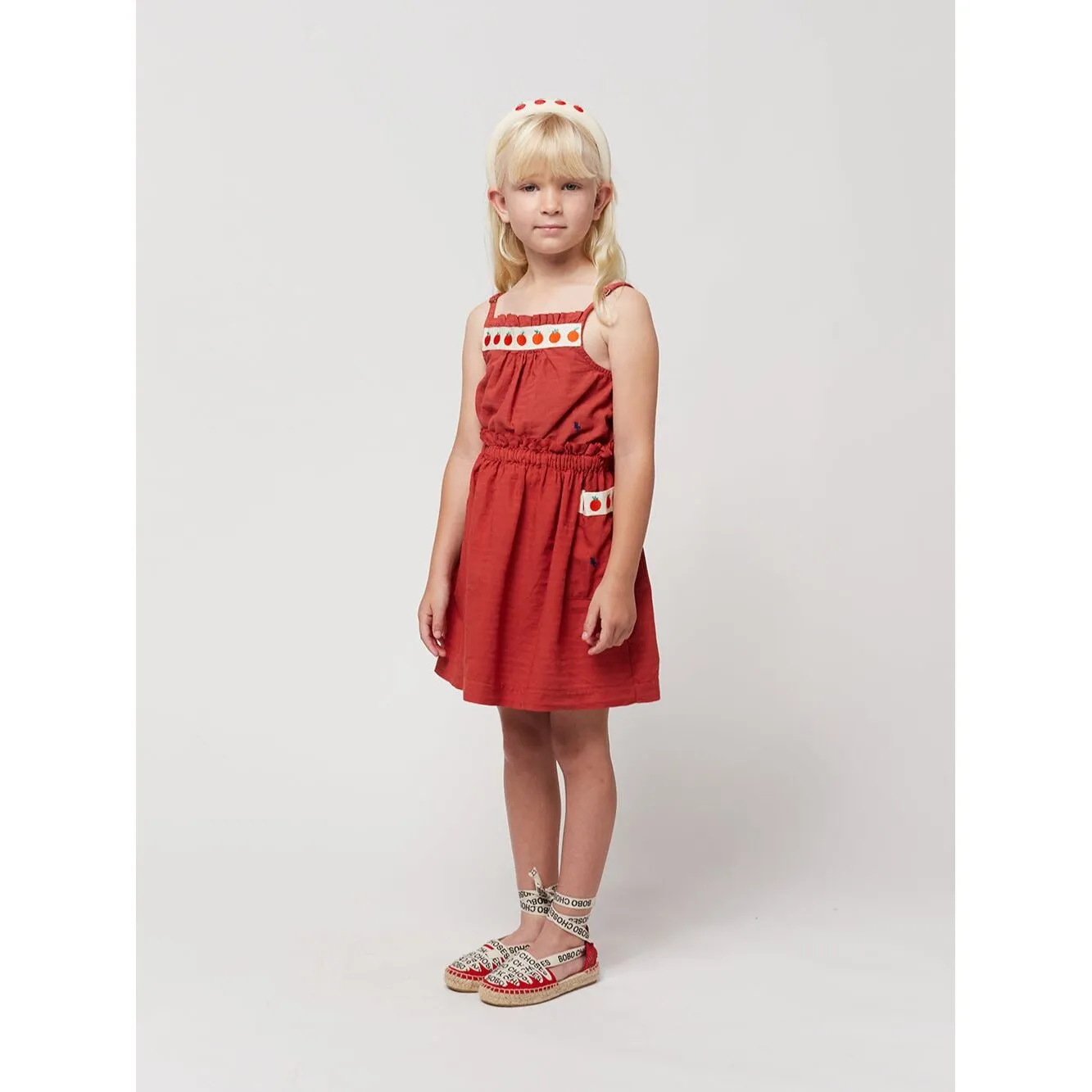 Tomato Woven Top