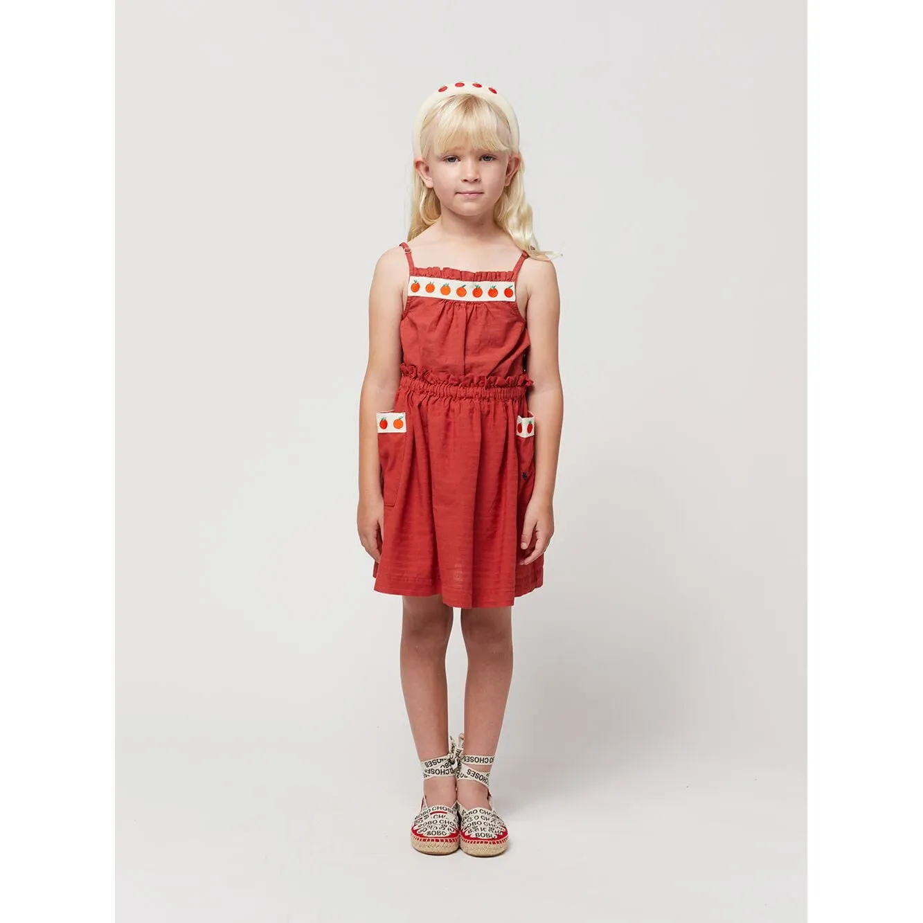 Tomato Woven Top