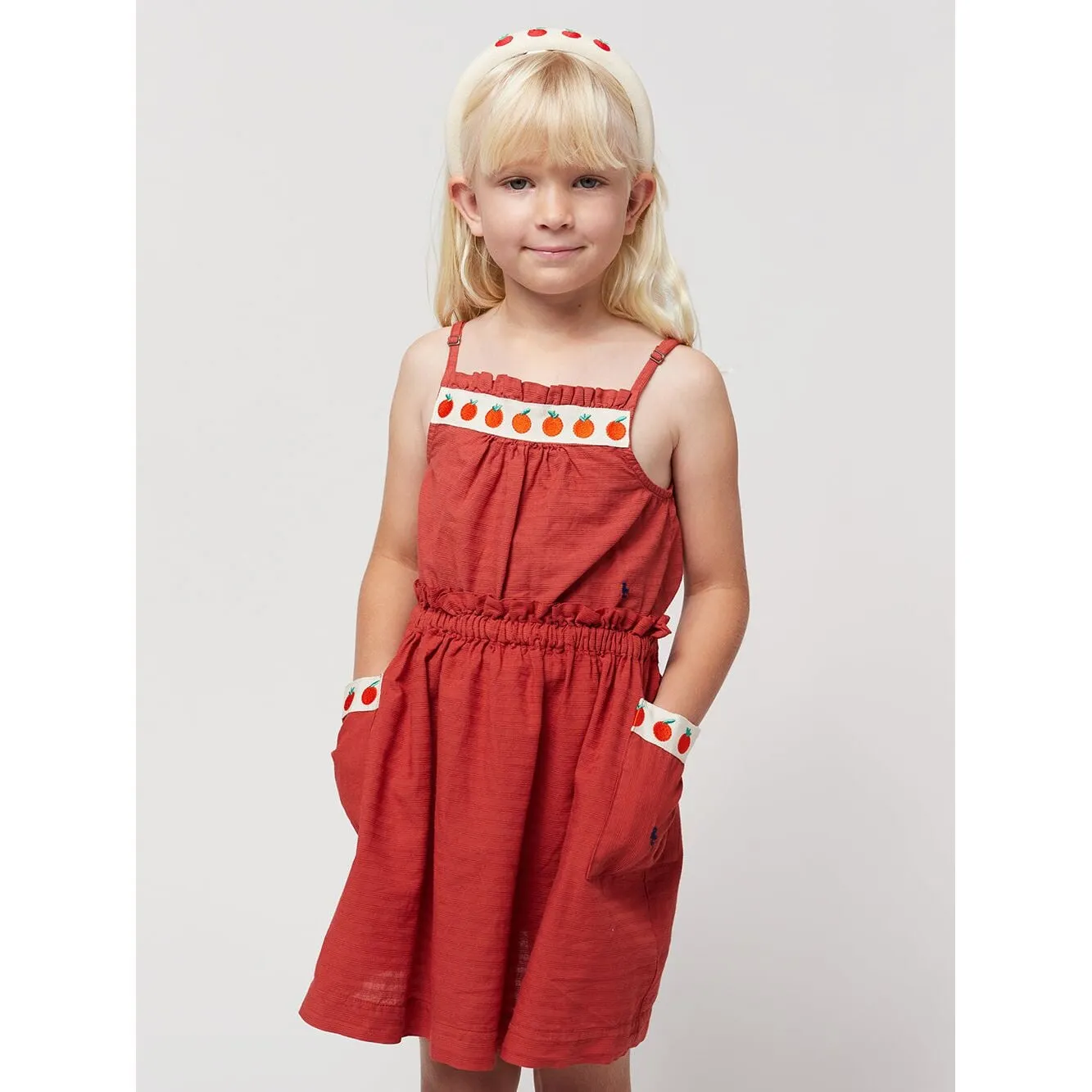 Tomato Woven Top