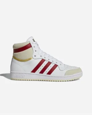 Top Ten - White/Vibrant Red