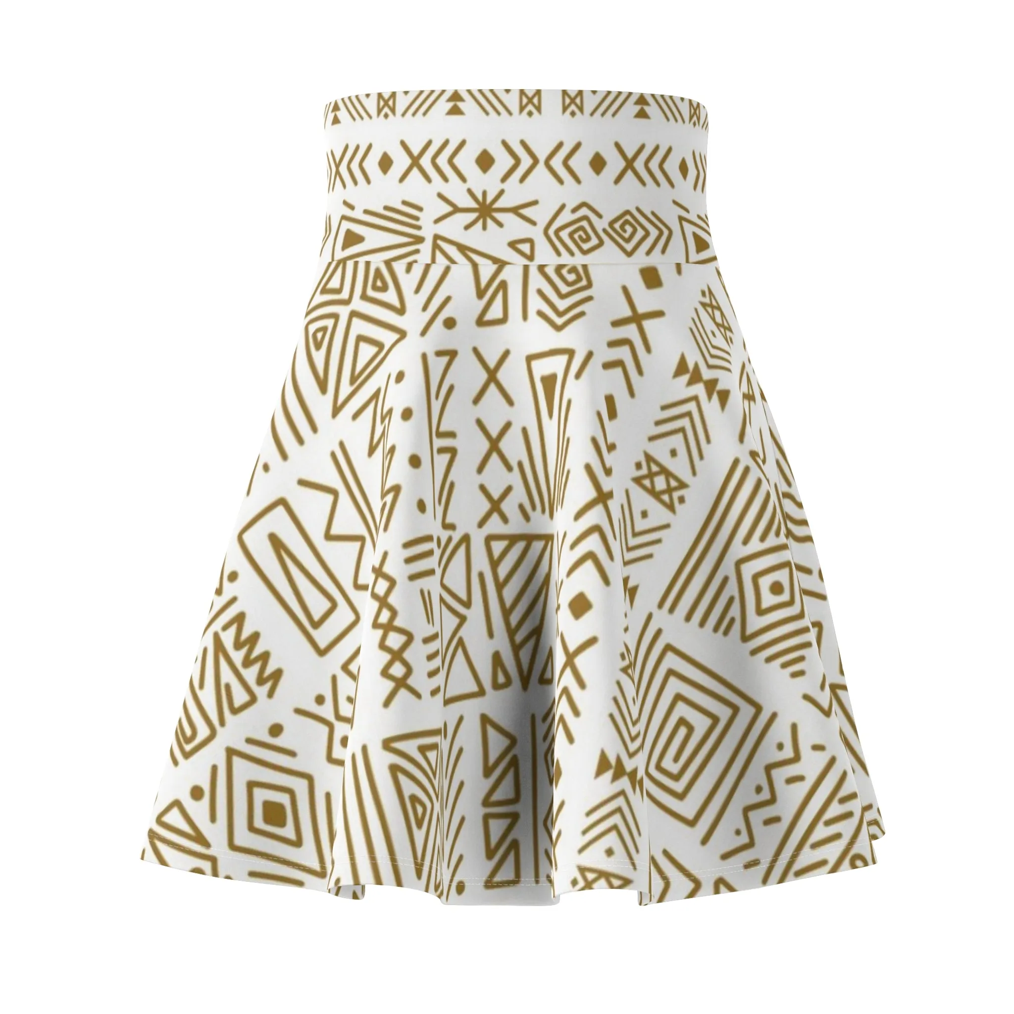 Tribal Skater Skirt (AOP)