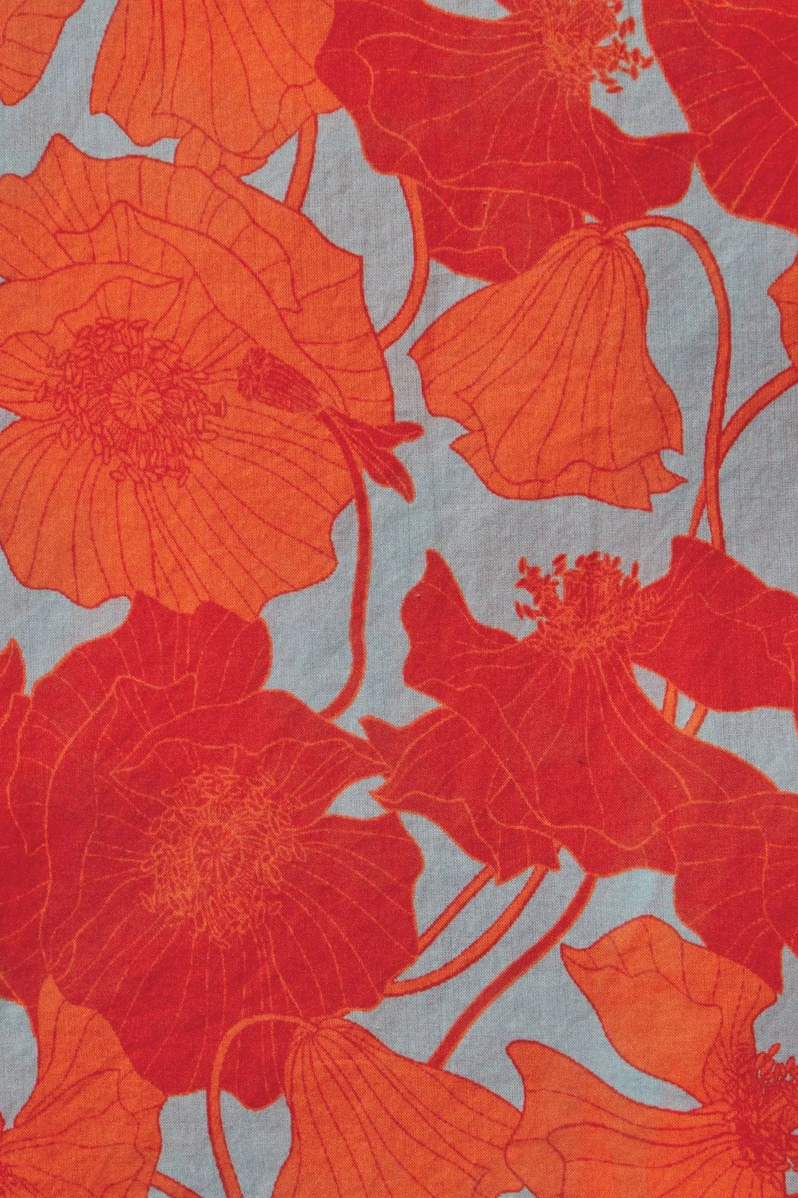 Trovata Lena Blouse in Shoreline Poppy