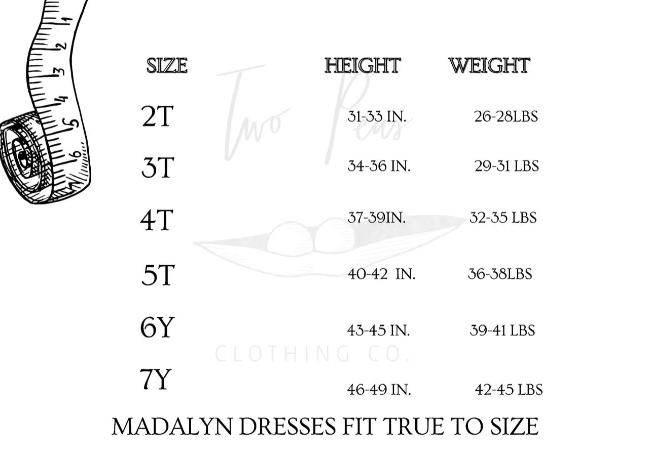 Two Peas Clothing Co Patriotic Pops Madalyn Dress