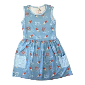 Two Peas Clothing Co Patriotic Pops Madalyn Dress