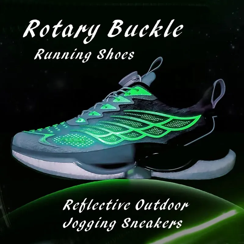 Unisex Reflective Sports Sneakers Running Shoes