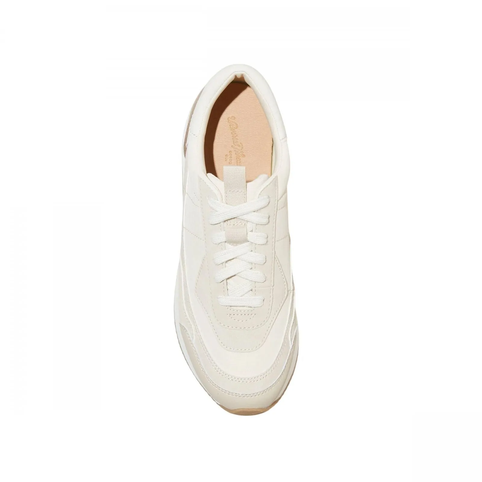 Universal Thread Courtney Sneakers Memory Foam Insole Light Beige Brown 6.5M