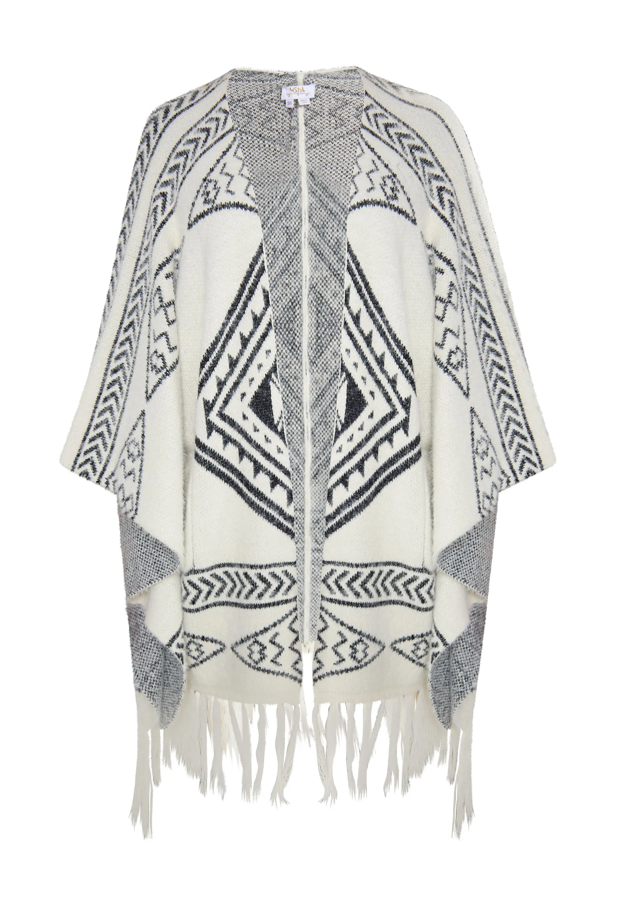 usha FESTIVAL Women's Knit Poncho