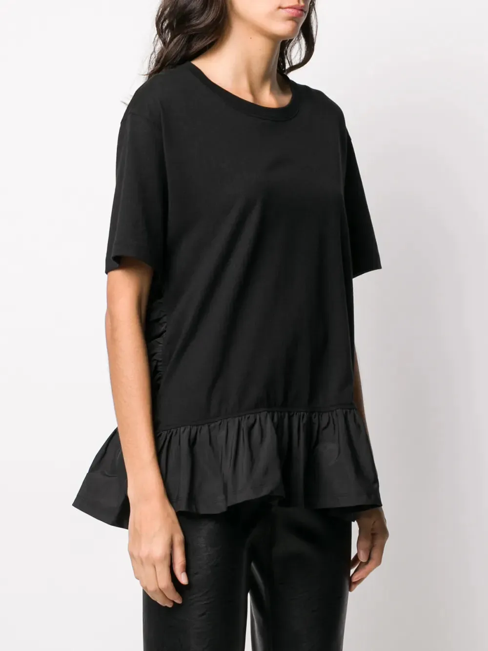 Valentino Ruffled-Detail T-Shirt