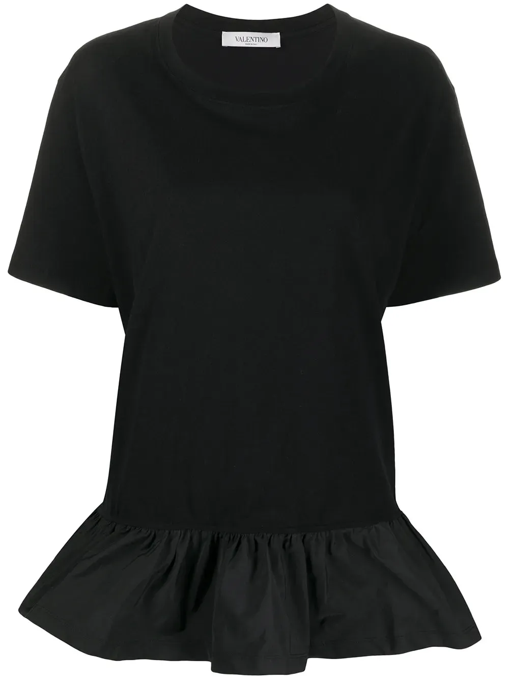 Valentino Ruffled-Detail T-Shirt