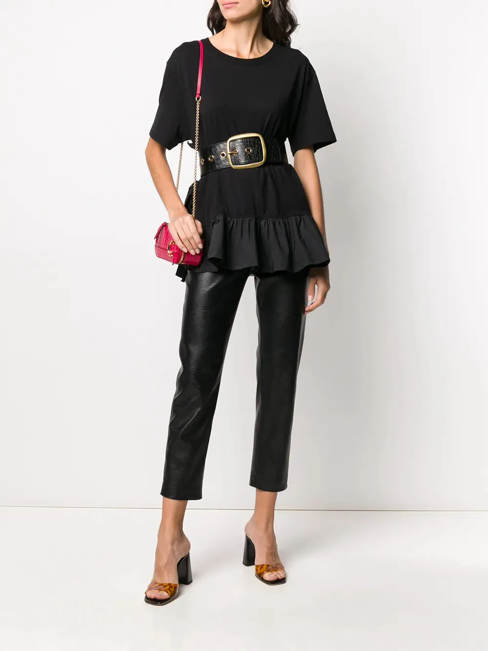 Valentino Ruffled-Detail T-Shirt