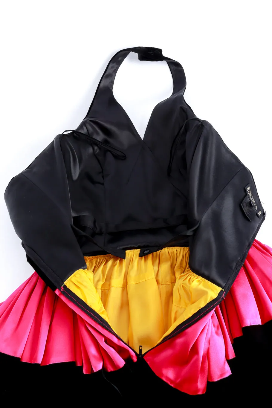 Velvet Halter Ballgown