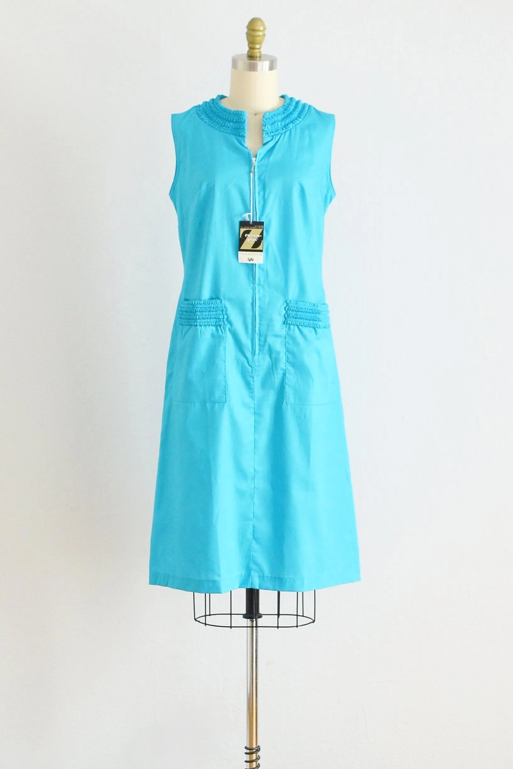 Vintage 50's Housedress / S M