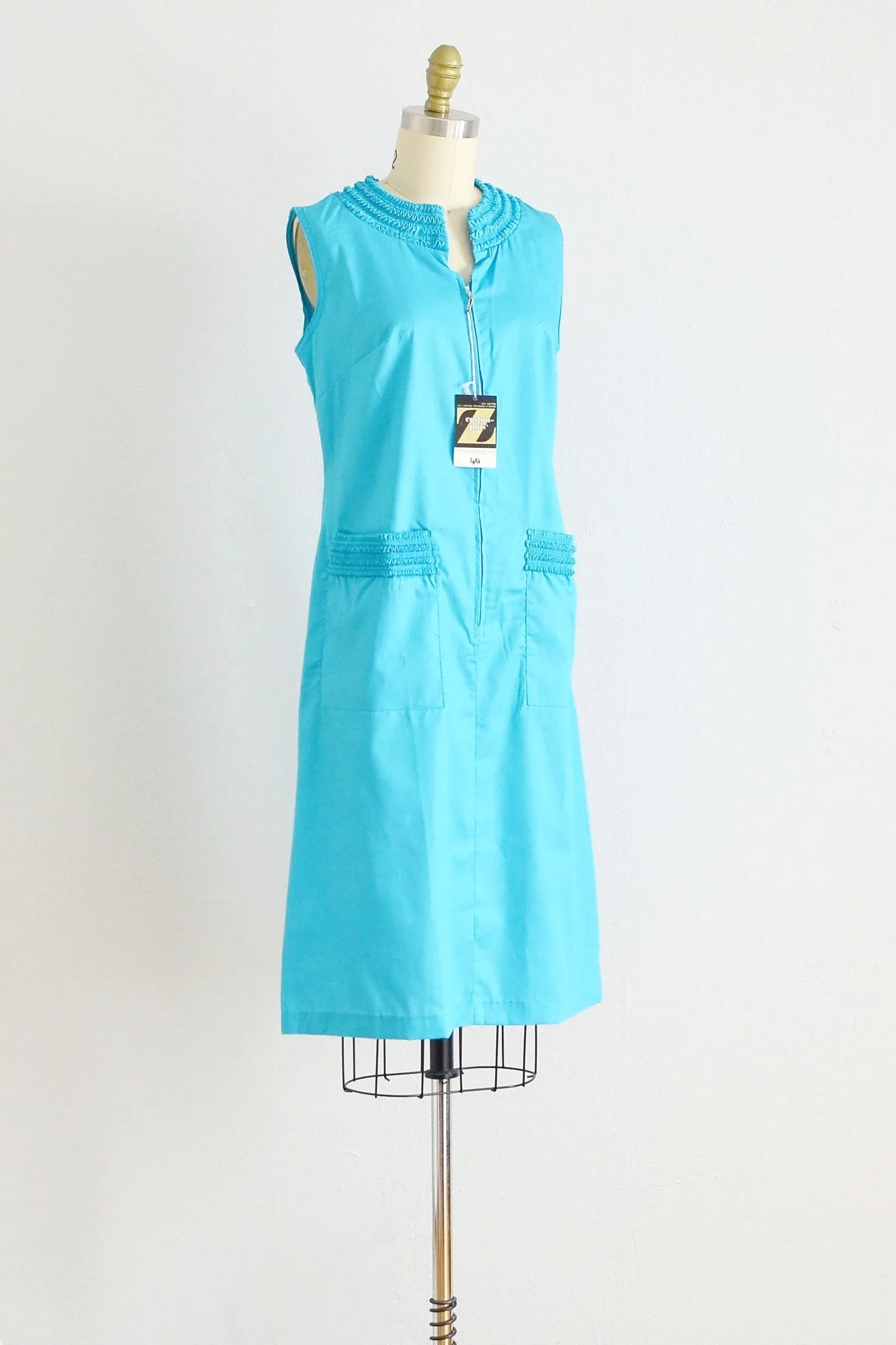 Vintage 50's Housedress / S M
