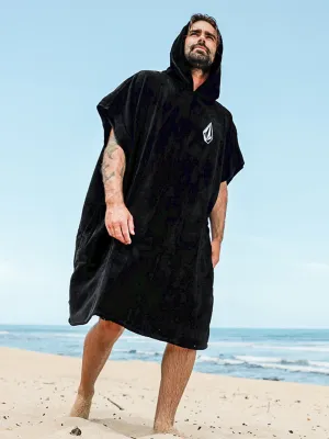 Volcom Stone Hooded Towel -Black