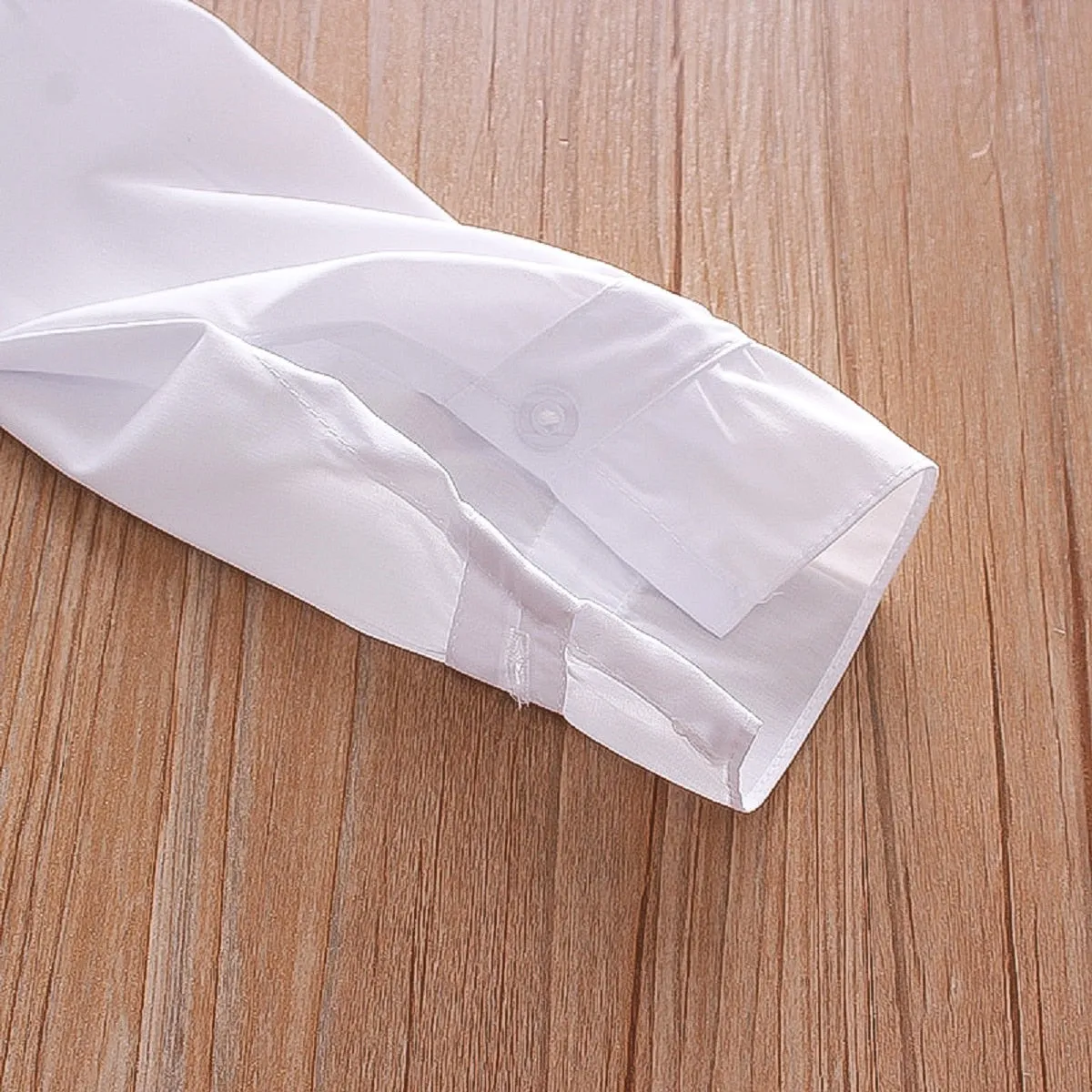 White Shirt for Girls with Long Sleeves