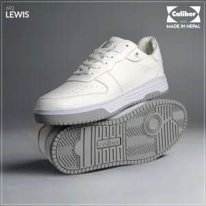White/Grey Casual Sneakers for Men (LEWIS 692S)