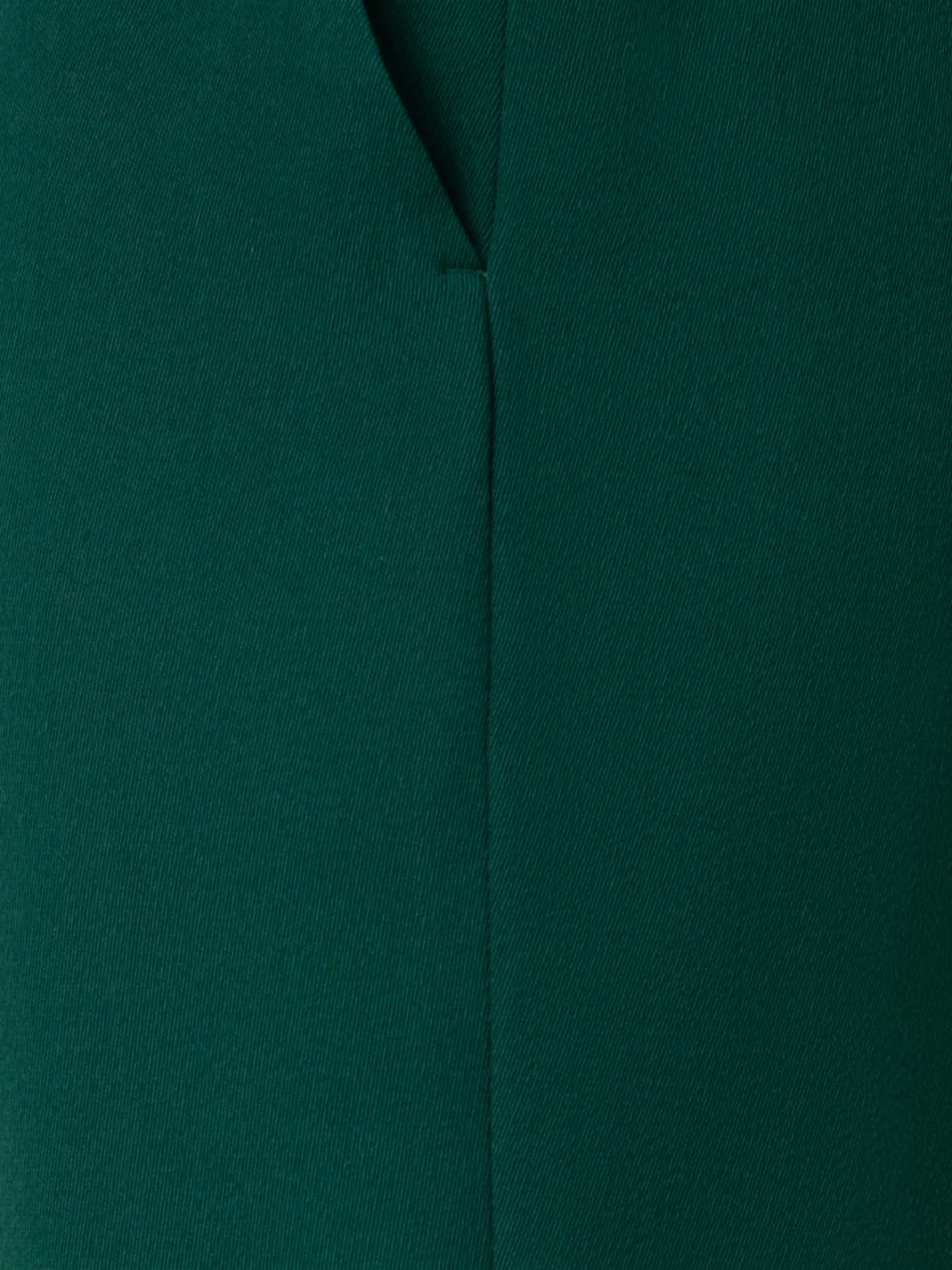 Wide Straight Wool Pants