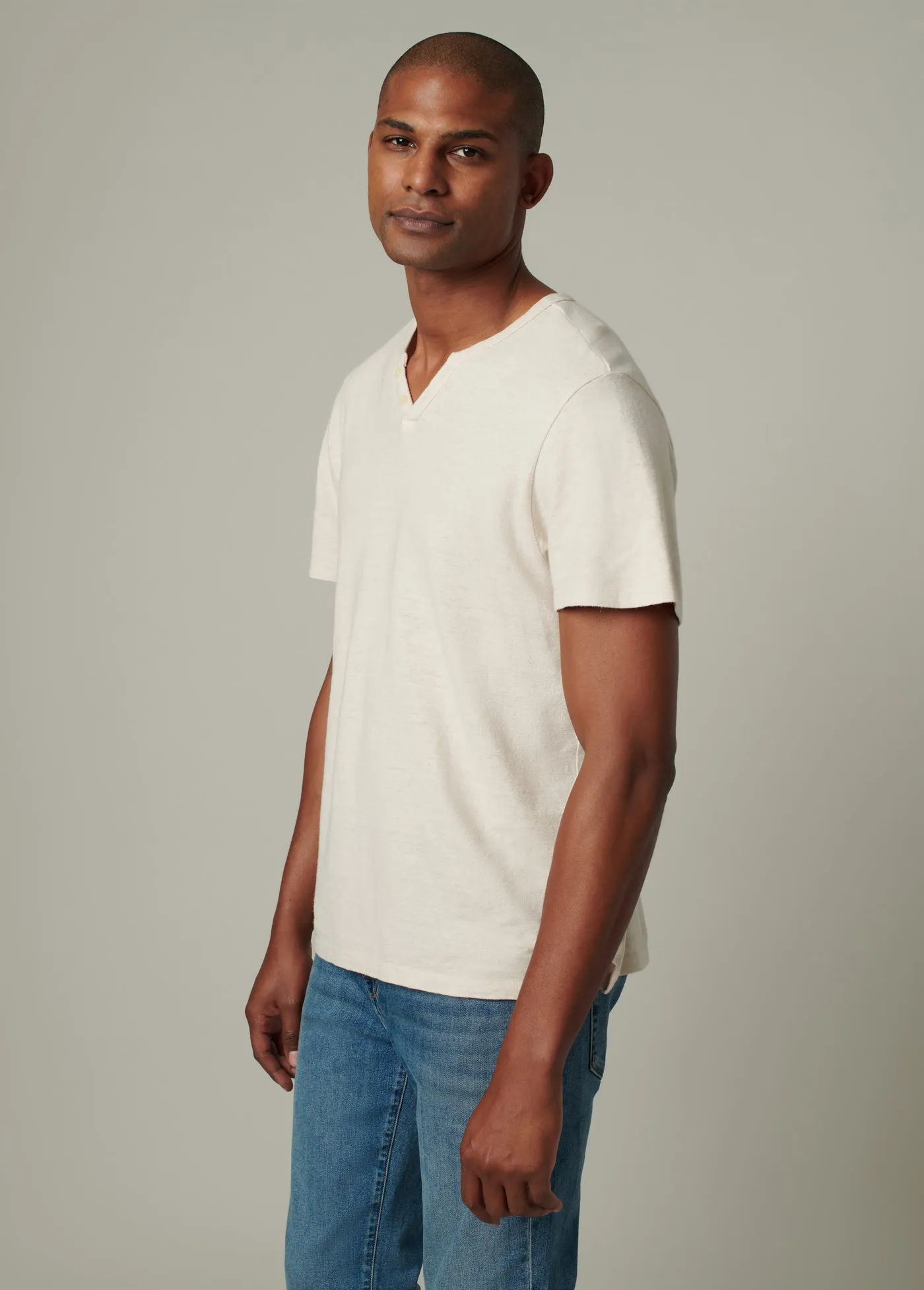 WINTZ S/S HEMP HENLEY