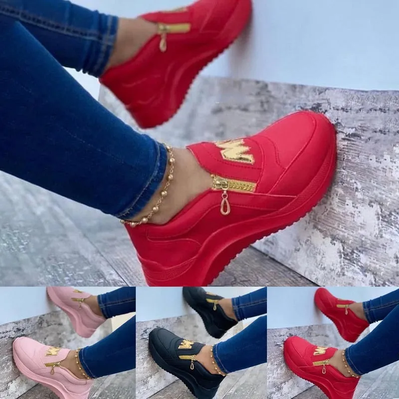Women Casual Platform Sneakers Women 2021 Spring