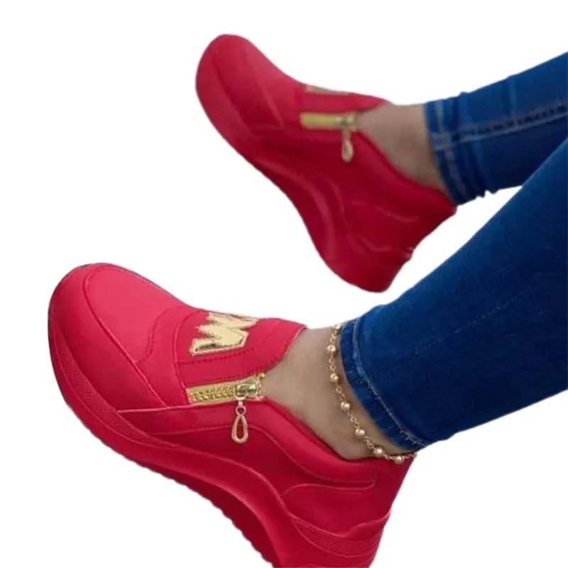 Women Casual Platform Sneakers Women 2021 Spring