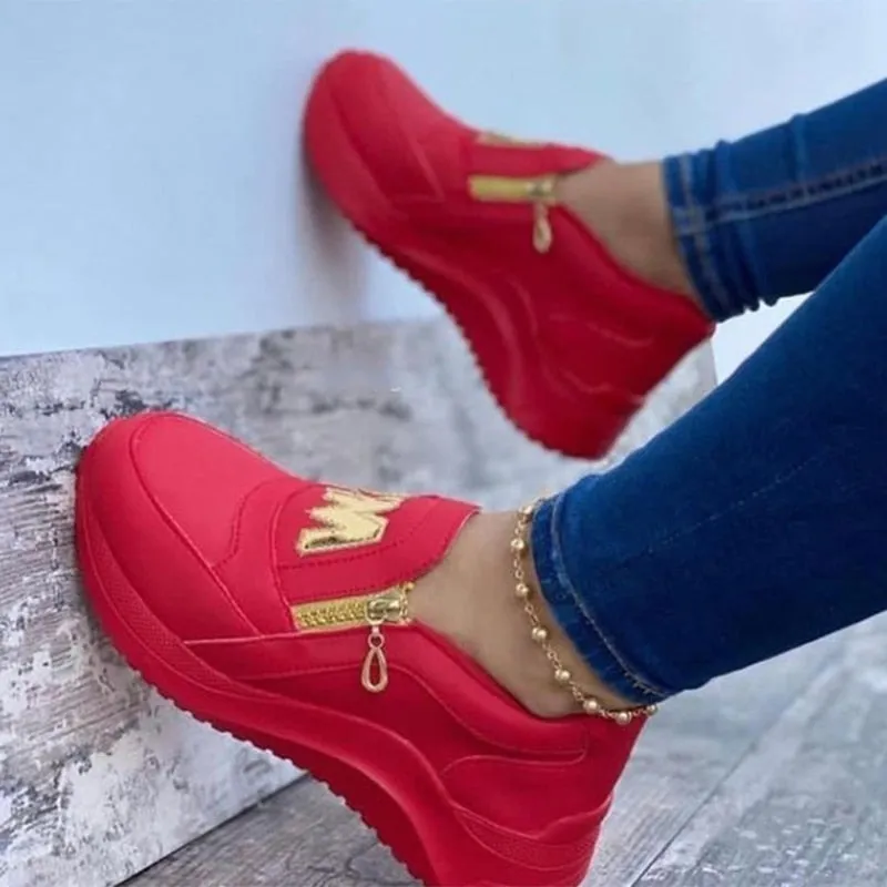Women Casual Platform Sneakers Women 2021 Spring