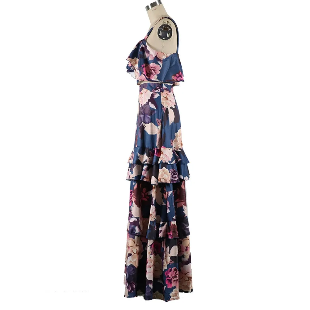 Women Summer Boho Beach Two Piece Set