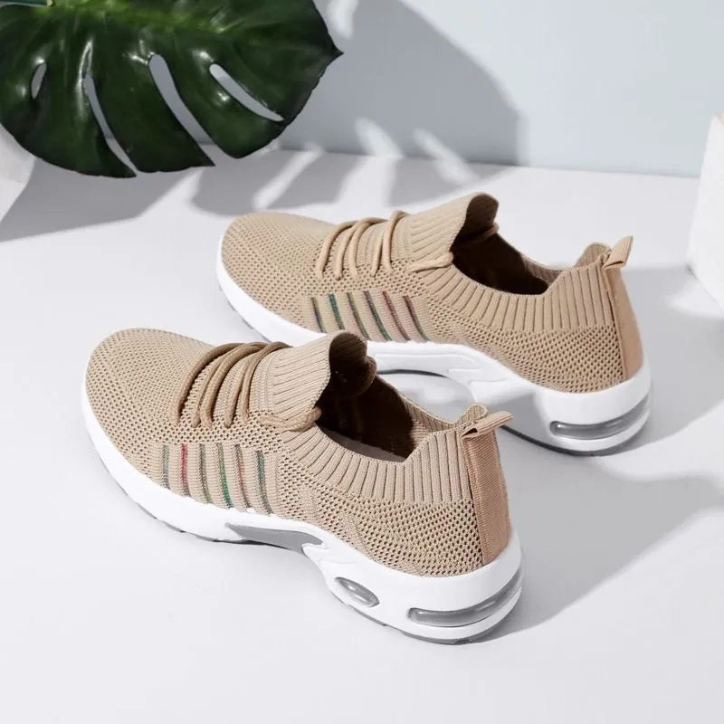 Women's Casual Knitted Air Cushion Sneakers