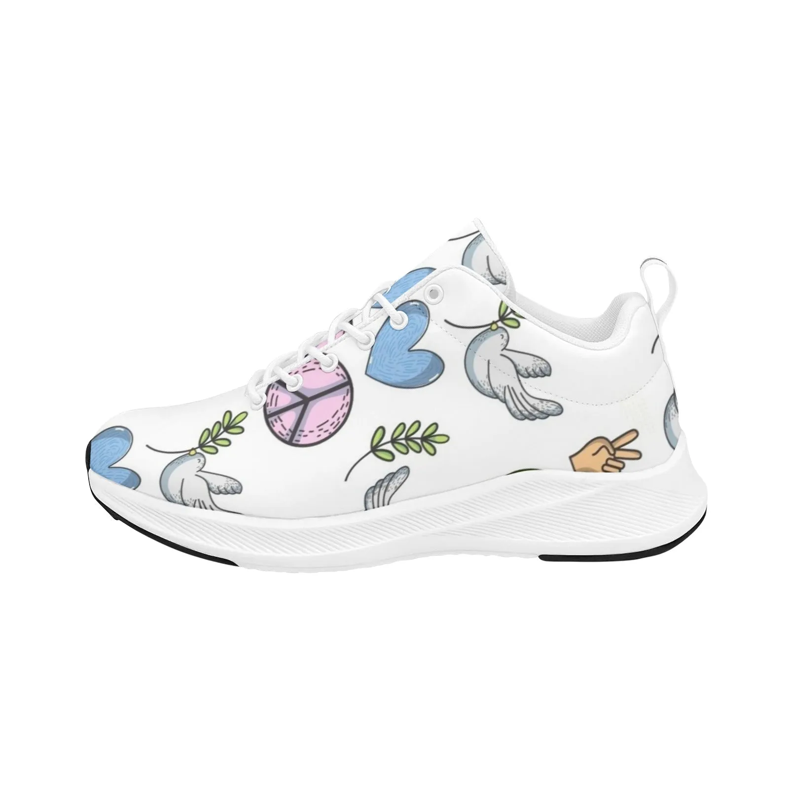 Womens love of the Dove running sneakers