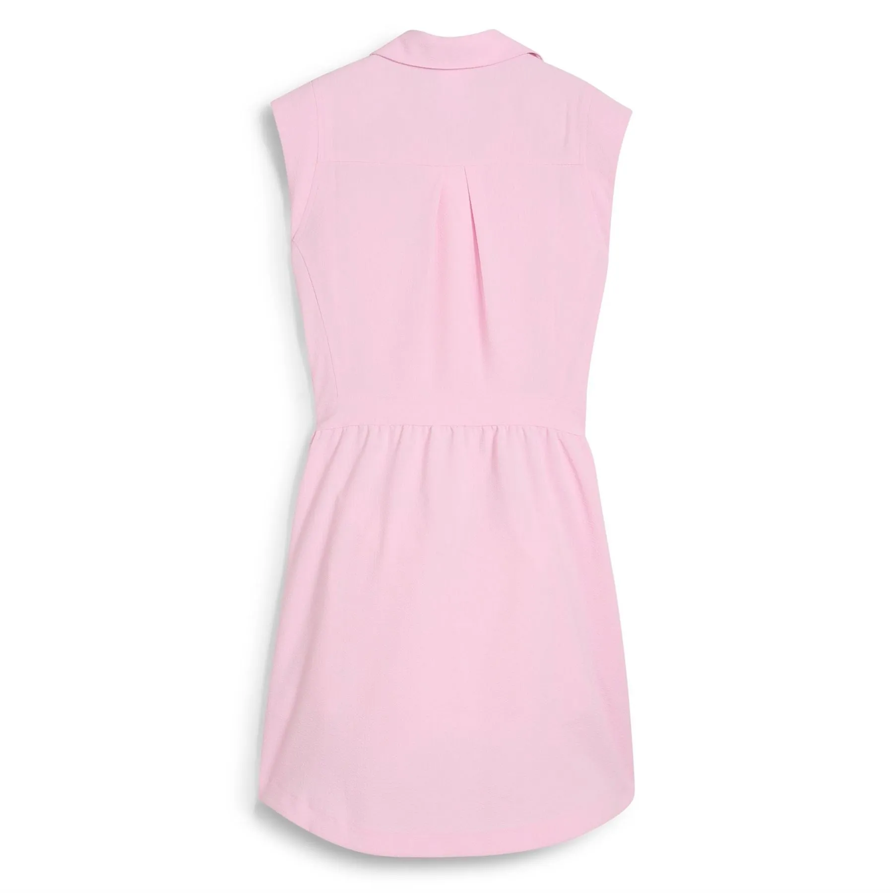 x AP Seersucker Dress Pale Pink
