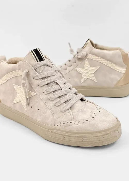 X SHUSHOP Paulina Light Grey Sneaker