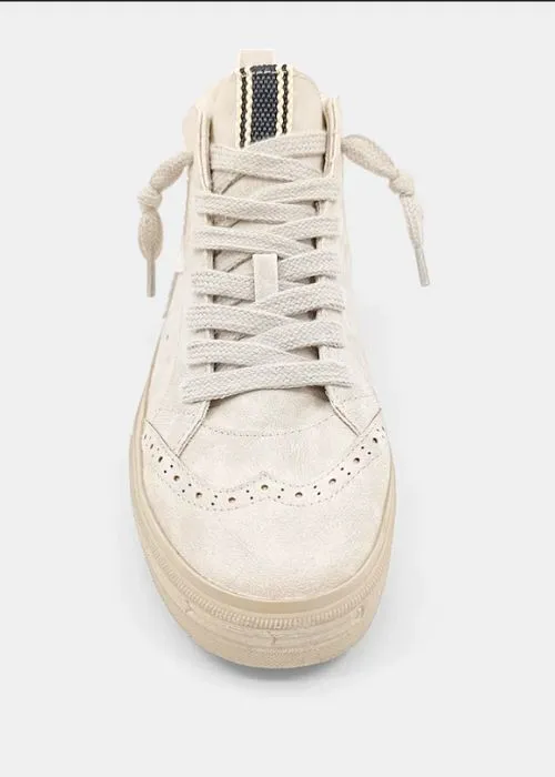 X SHUSHOP Paulina Light Grey Sneaker