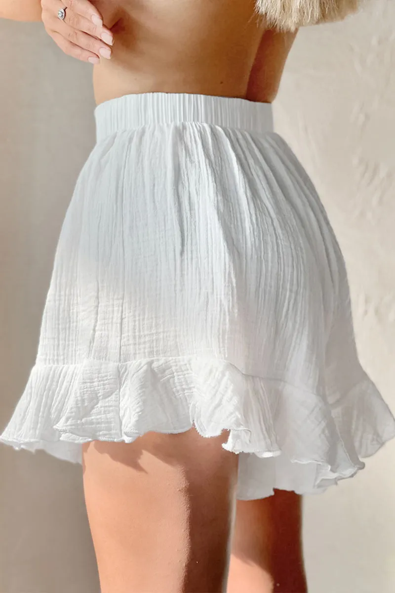 XK0376 Cotton Robe and Shorts Set