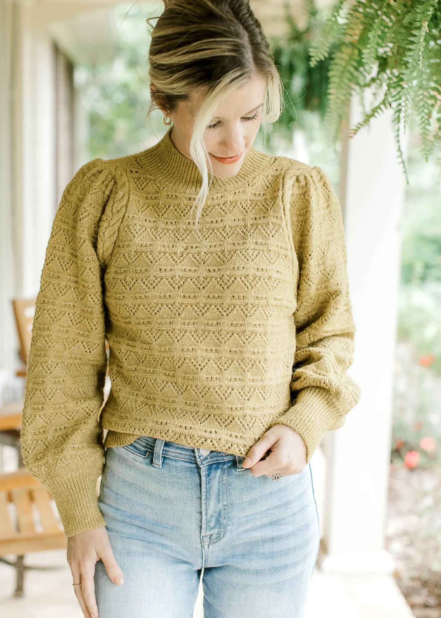 XZ Lemon Grass Sweater