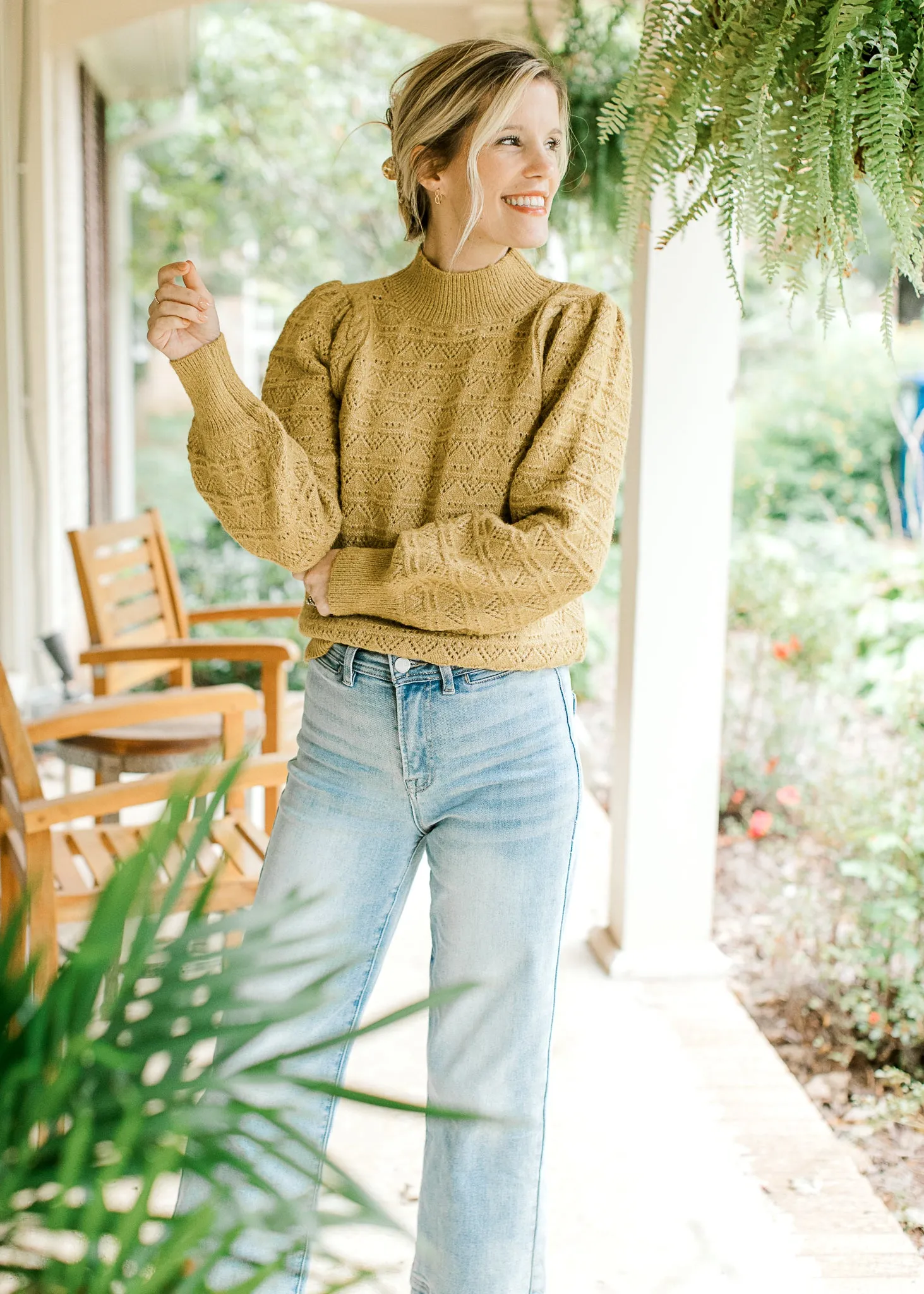 XZ Lemon Grass Sweater