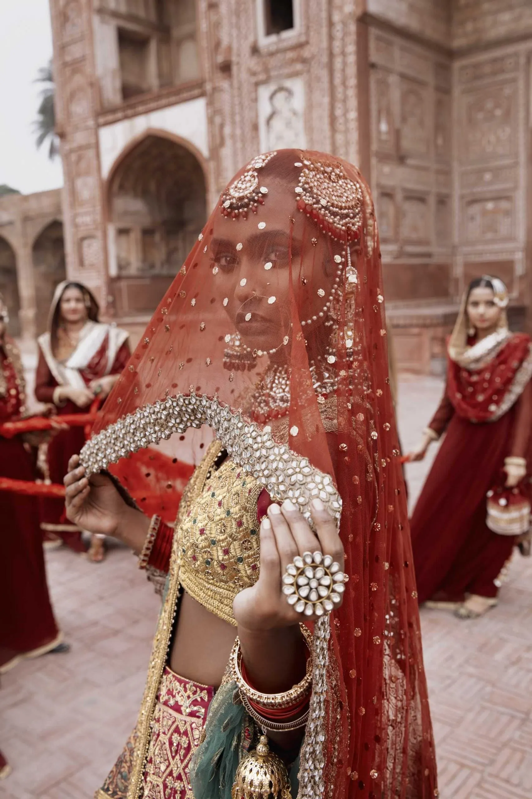 Yellow Gold Lehenga Choli Bridal Pakistani Wedding Dresses