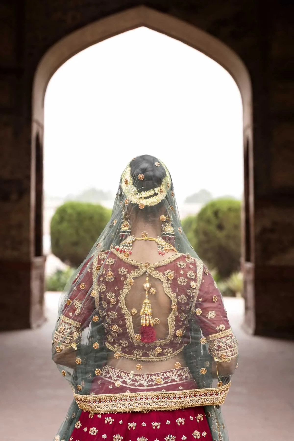 Yellow Gold Lehenga Choli Bridal Pakistani Wedding Dresses