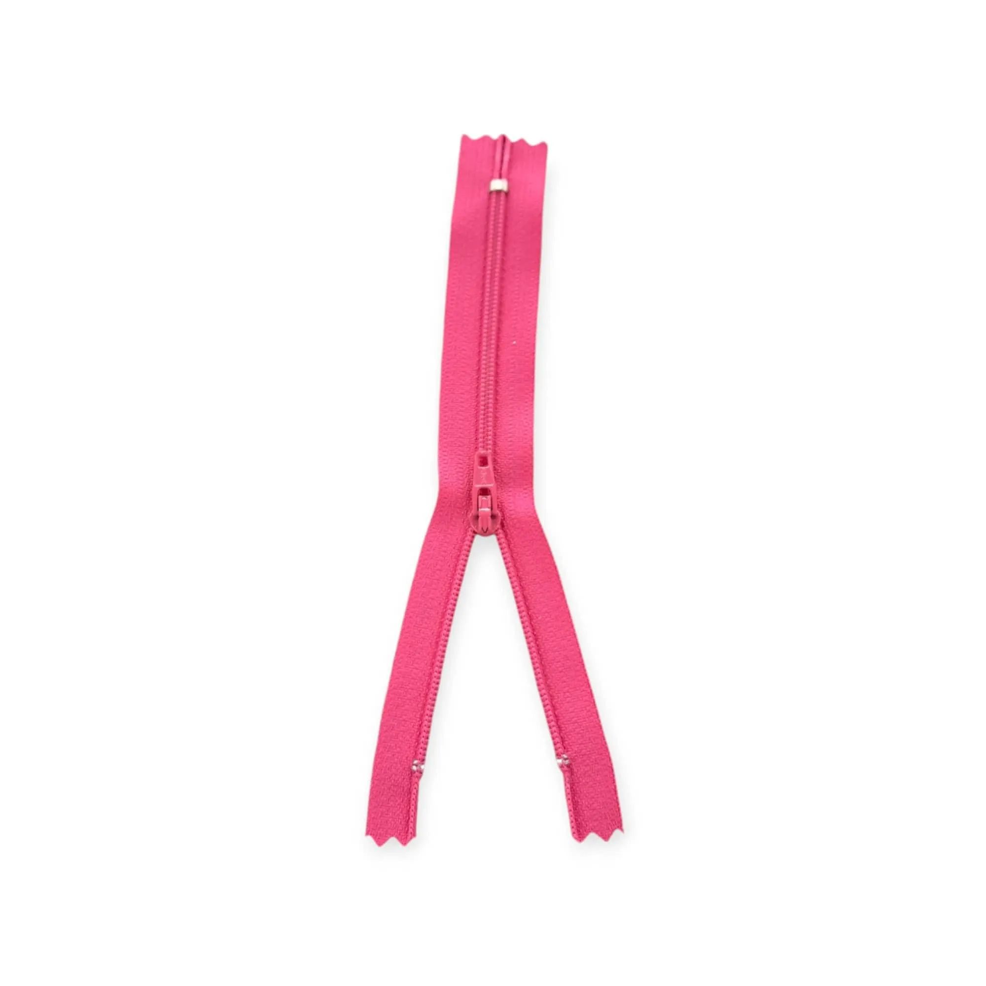 Ykk Nylon Zip Cerise Pink