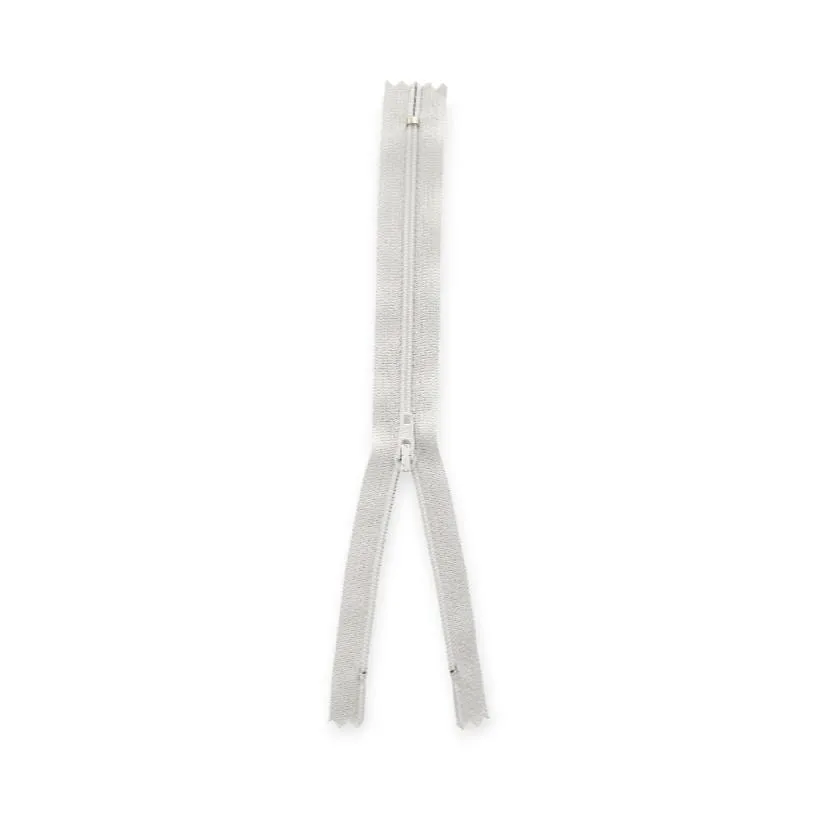 YKK Nylon Zip White
